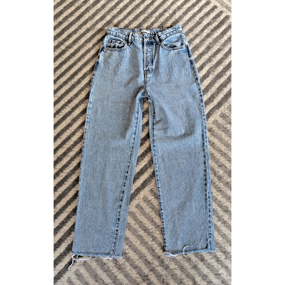 Pacsun Straight Cropped Jeans Light Wash Size 27
